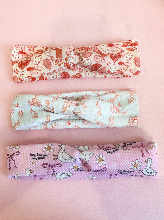 Goose Garden Twisted headbands