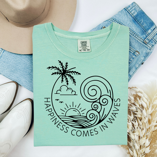 Happiness Comes In Waves